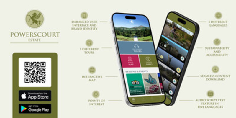 Powerscourt Estate Enhances Visitor Experience with Innovative Multilingual Audio Tour App