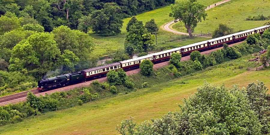 The Midland Pullman Luxury Train Makes Its Historic Journey