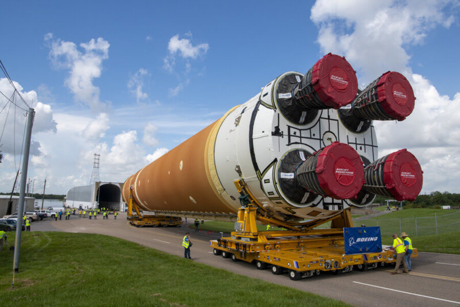 Boeing’s SLS Core Stage Ready for Artemis II, First Manned Lunar Mission in 50 Years