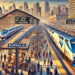 New Borealis Train Service Records High Passenger Numbers in First Month