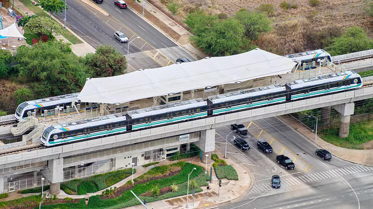 Hitachi Rail Celebrates Honolulu Skyline’s First Year And One Million Riders Milestone