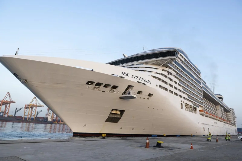 15th Anniversary of MSC splendida: Christened by Sophia Loren in 2009