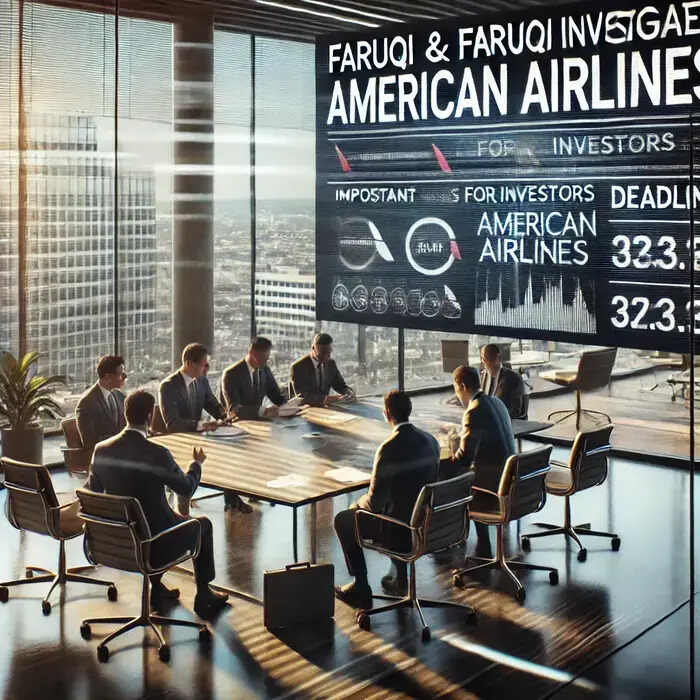 Securities Law Firm Faruqi & Faruqi Investigates American Airlines Highlights important Deadline for Investors