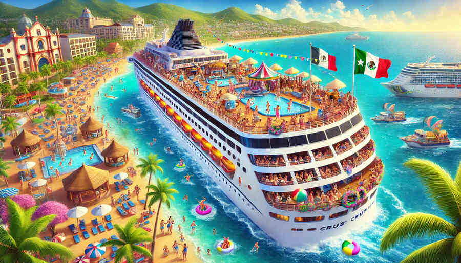 Families in Texas opt for Mexican cruises in summer