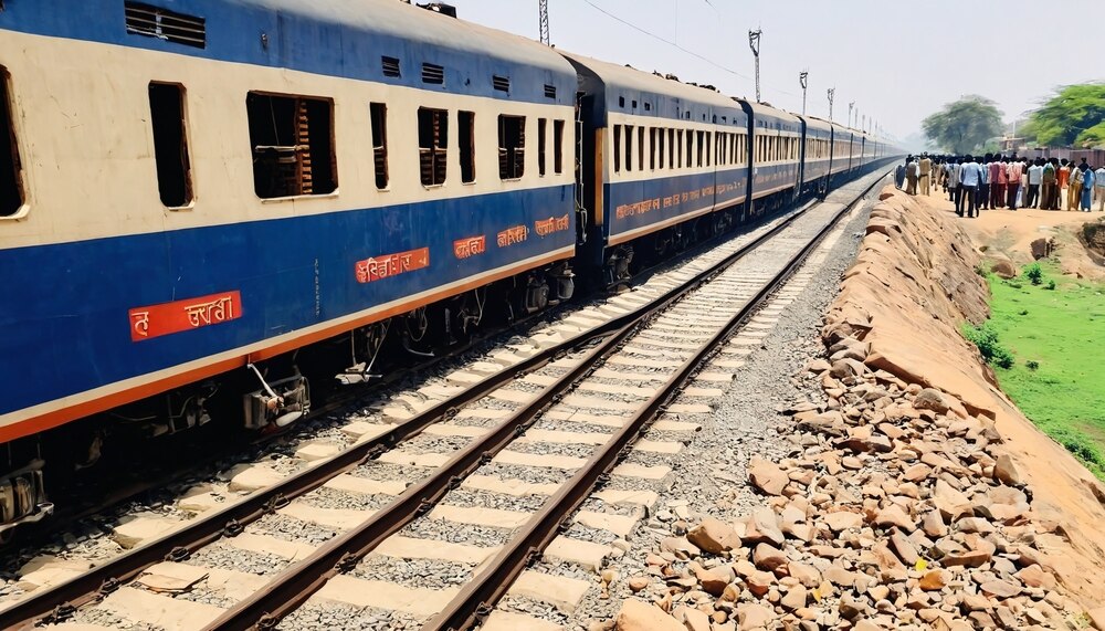 Sabarmati Express Derails After Boulder Strike, Major Rail Route Blocked Near Kanpur