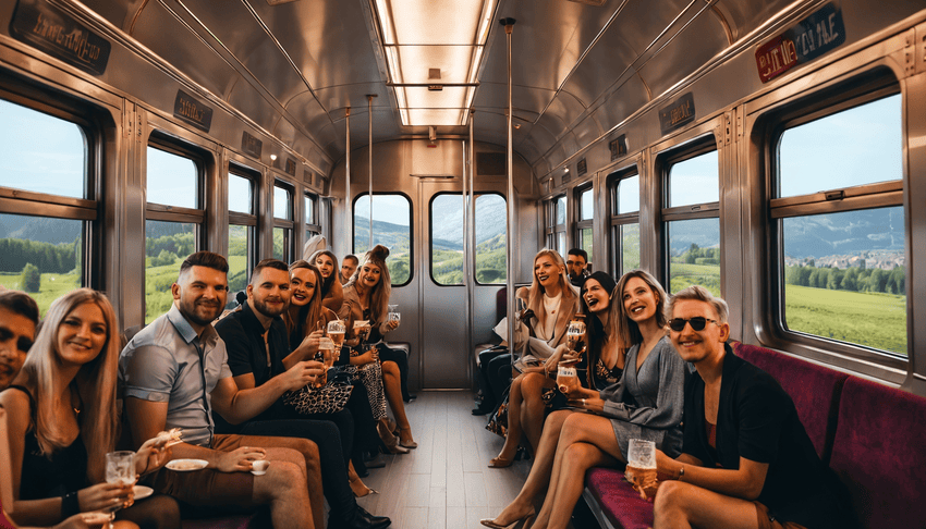 Europe Trains Make It Possible to Party Onboard in Turkey, Hungary, and Germany: How Is It Done? A New Guidebook