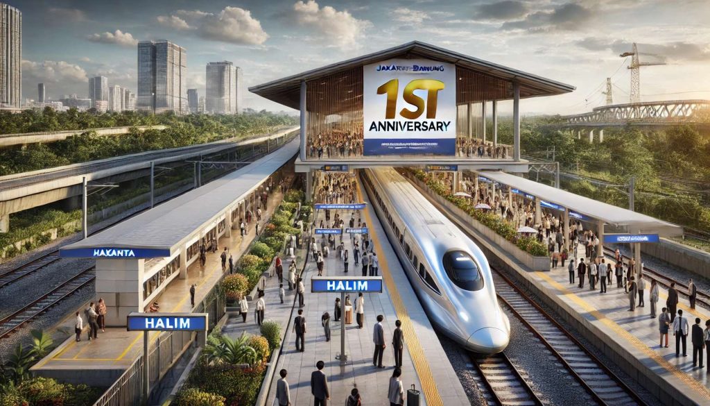 Jakarta-Bandung High-Speed Railway Celebrates One Year: A New Era of Regional Prosperity and Development!