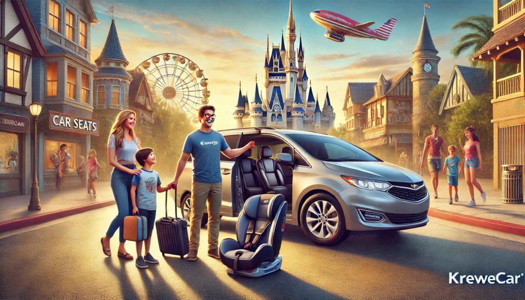 New in Orlando: KreweCar’s Family-Centric Rideshare Service Eases Travel for Parents on the Move